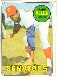 1969 Topps Baseball Cards      623     Hank Allen